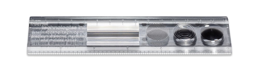 RESIZE-V1 White Fresnel Ruler