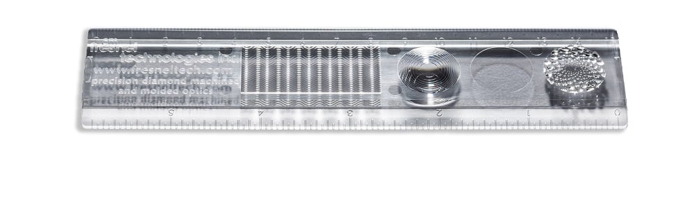 RESIZE-V4 Green Fresnel Ruler